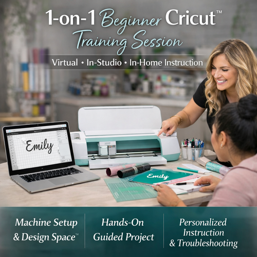 1-on-1 Beginner Cricut™ Training Session