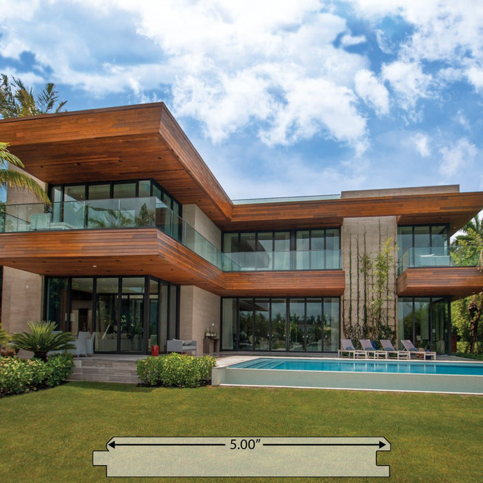 1 x 6 +Plus® Ipe Wood 60° V-Joint - Advantage Lumber