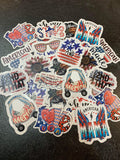 4th Of July Sticker Bundle 50ct     DieCut