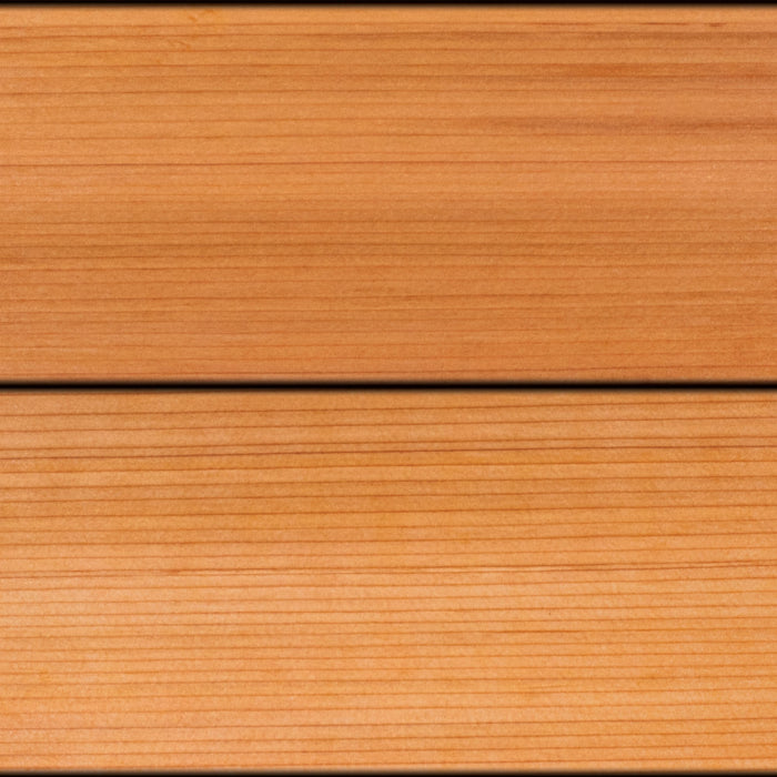 5/4x6 Western Red Cedar 60° V-Joint - Clear Vertical Grain (CVG) - S4S/KD - Advantage Lumber