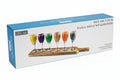 7 Piece Wooden Cup & Wine Glass Holder