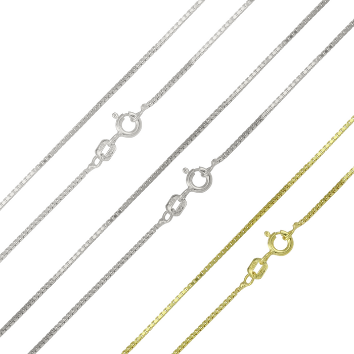 925 Sterling Silver Box Chain