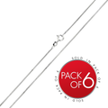 925 Sterling Silver Diamond Cut Greek Box Chain