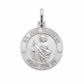 925 Sterling Silver Saint Jude  Charm- CHARM00124