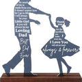 Acrylic Father from Daughter Plaque
