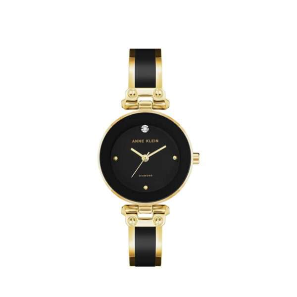 Anne Klein Women's Genuine Diamond Dial Bangle Watch
