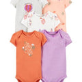 Baby 5-Pack Short-Sleeve Original Bodysuits 9M