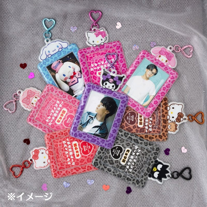 Badtz-maru Leopard ID Badge Holder (Enjoy Idol Series) Accessory Japan Original