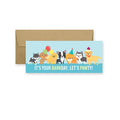 Barkday Pawty Birthday Card