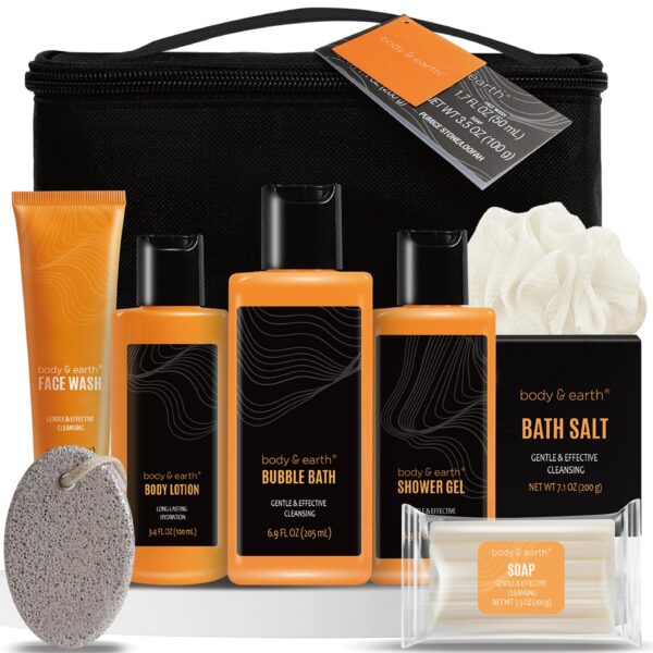 Bath & Earth Gift Set For Men Citrus Scented