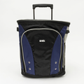 Blue and Black Kennedy Center Corp Black Trolley Cooler Bag 18″x14″
