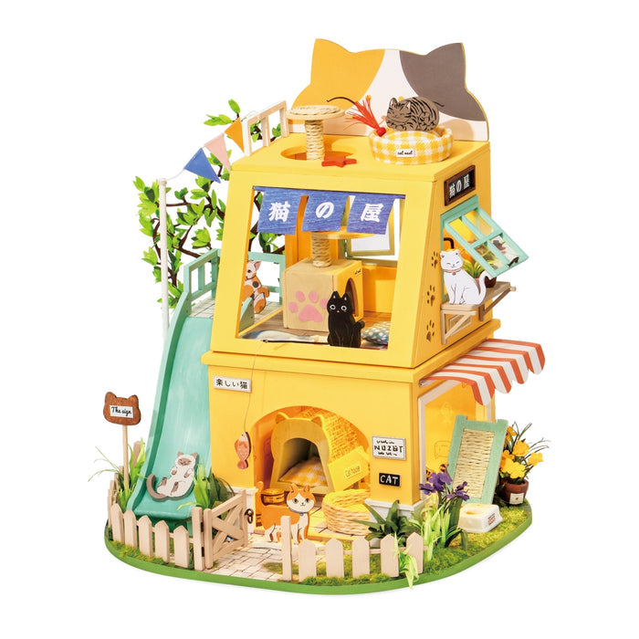 Cat House DIY Miniature Kit