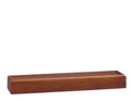 Cherry Pedestal Cremation Urn, 225 Cubic Inch, for Flag Case for 9.5' X 5' Flag