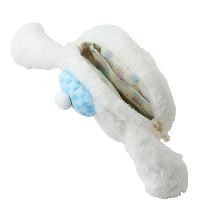 Cinnamoroll Plush Mini Face Pouch (Retro Pastel Series) Bags Japan Original