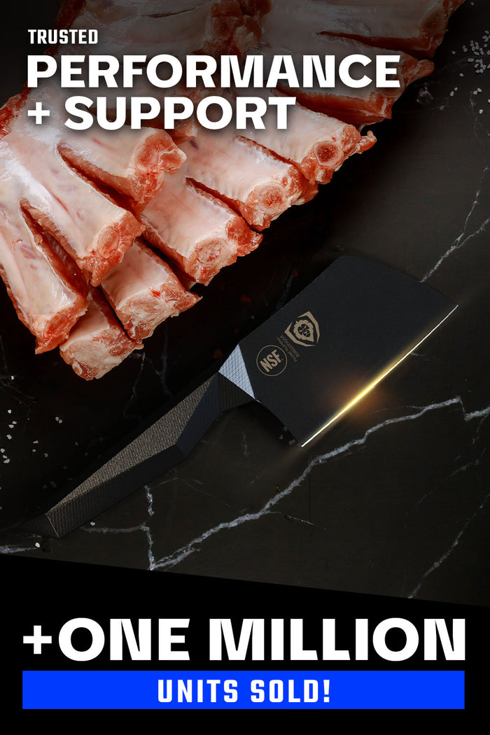 Cleaver Knife 4.5" | Shadow Black Series | NSF Certified | Dalstrong ©