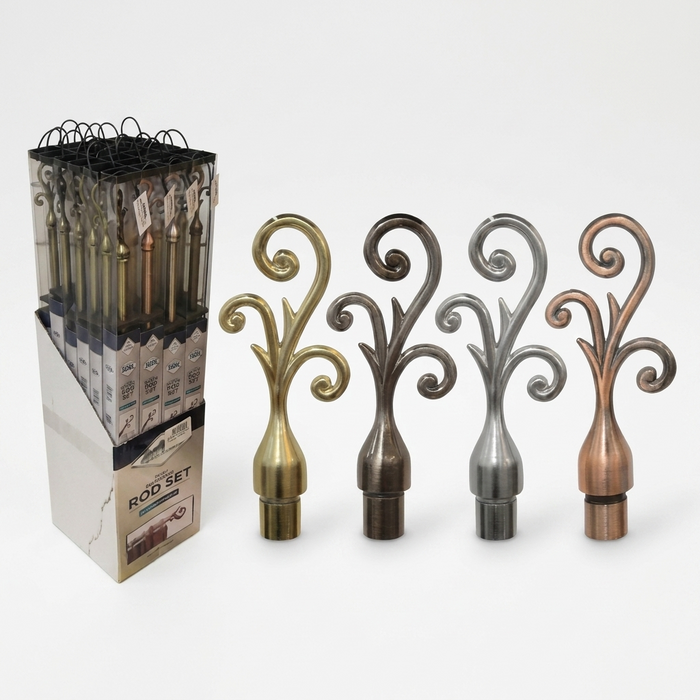 Decorative Rod Set The Palace Home Collection