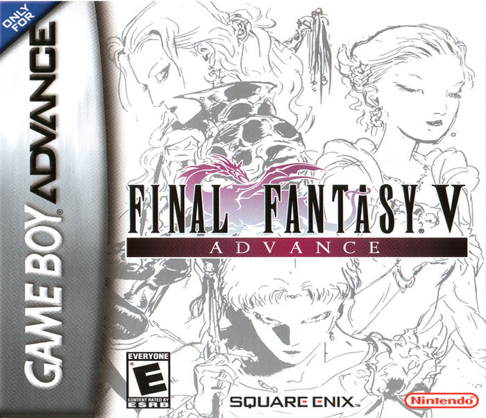 Final Fantasy V Advance Game Boy Advance - Video Game - Used - CaveGamers