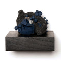Floral Study with Wooden Wall Shelf