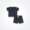Gerber 2-Piece Baby and Toddler Boys Anchor T-Shirt and Shorts Set (3-6 months)