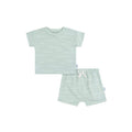 Gerber 2-Piece Baby and Toddler Boys Waves T-Shirt and Shorts Set 12M