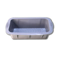 Grey Rectangular Silicone Mould 25.5x23x6.8cm
