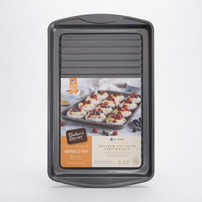 Griddle Pan Bakers Secret Easy2Hold 15x10"