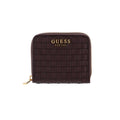 Guess Lisbet Small Zip-Around Wallet - Mahogany