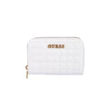Guess Tia Medium Zip-Around Wallet - White