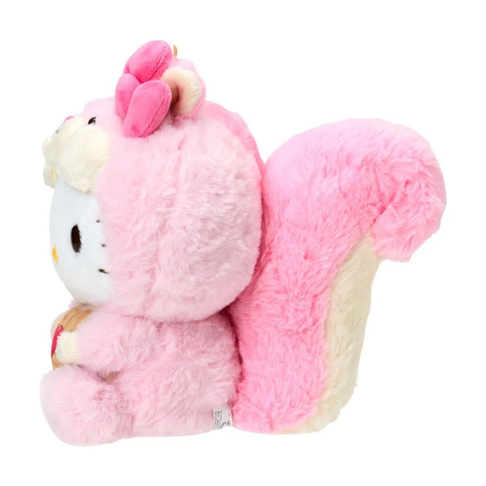 Hello Kitty 8" Plush (Fluffy Squirrel Series) Plush Japan Original