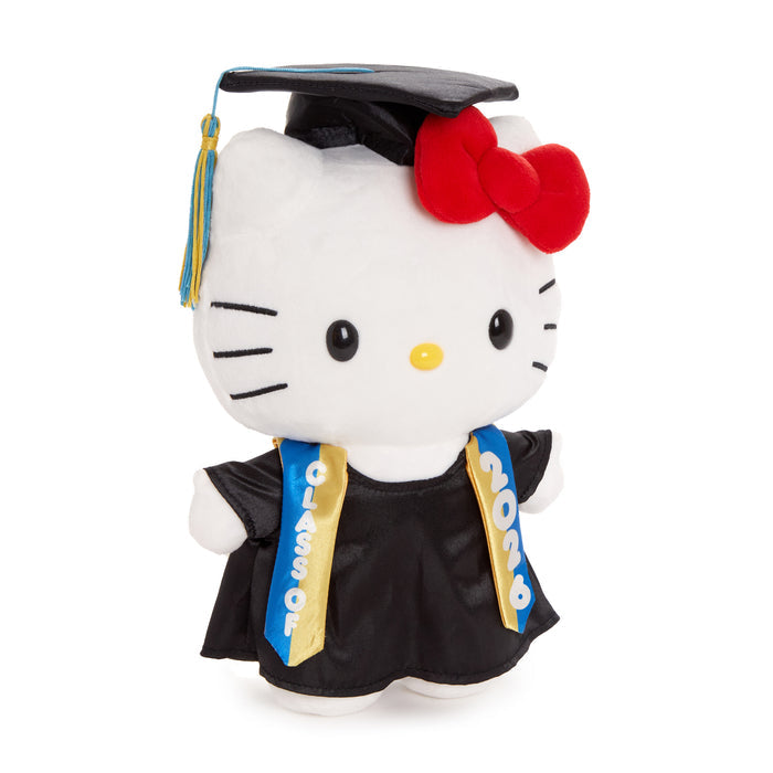 Hello Kitty 9" Cap and Gown Graduation Plush (Blue) Plush HUNET GLOBAL CREATIONS INC