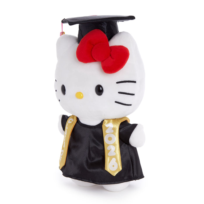 Hello Kitty 9" Cap and Gown Graduation Plush (Gold) Plush HUNET GLOBAL CREATIONS INC
