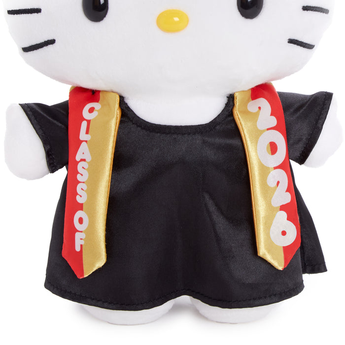 Hello Kitty 9" Cap and Gown Graduation Plush (Red) Plush HUNET GLOBAL CREATIONS INC