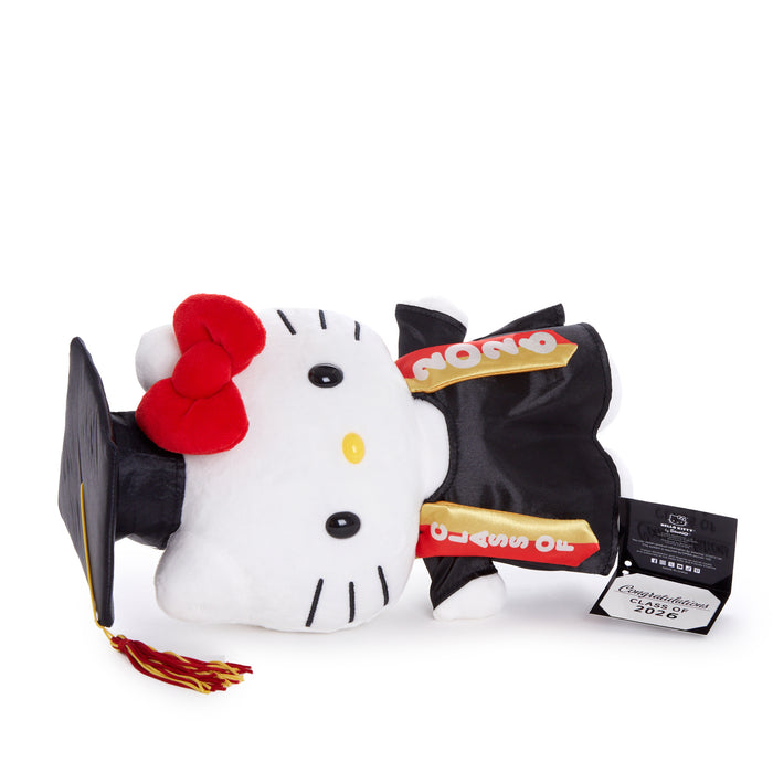 Hello Kitty 9" Cap and Gown Graduation Plush (Red) Plush HUNET GLOBAL CREATIONS INC