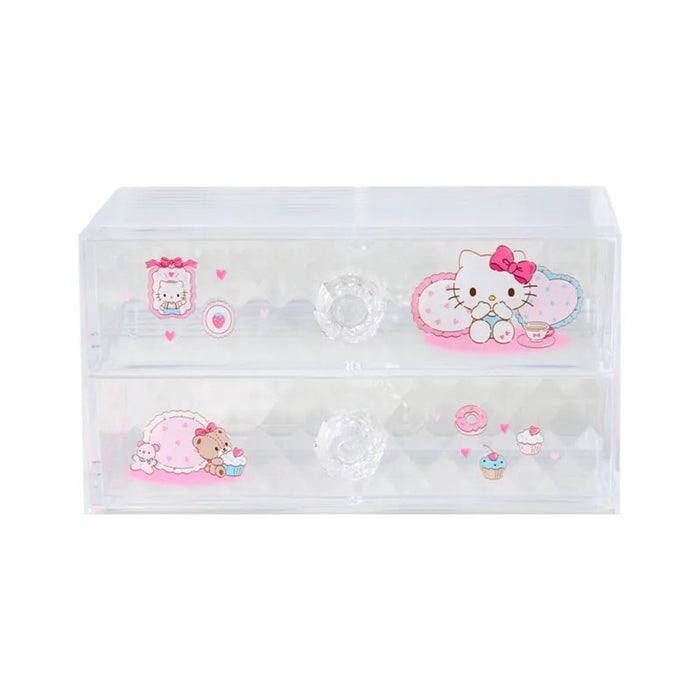 Hello Kitty Mini Storage Chest (Facets Room Series) Home Goods Japan Original