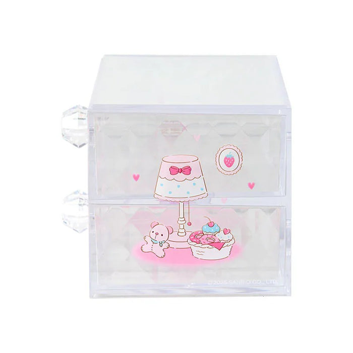Hello Kitty Mini Storage Chest (Facets Room Series) Home Goods Japan Original