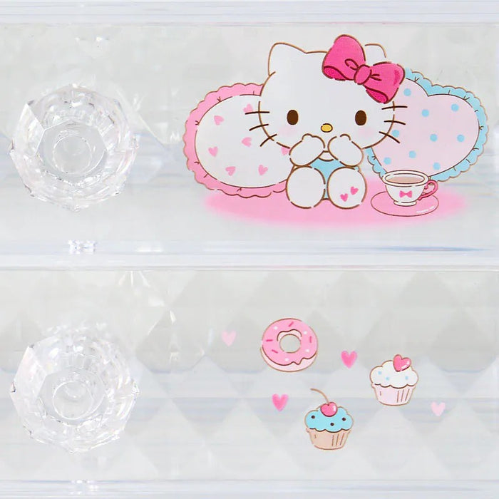 Hello Kitty Mini Storage Chest (Facets Room Series) Home Goods Japan Original