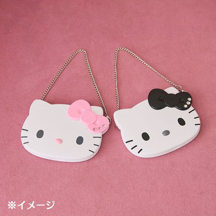 Hello Kitty Pink Compact Mirror (I Love Hello Kitty Series) Accessory Japan Original