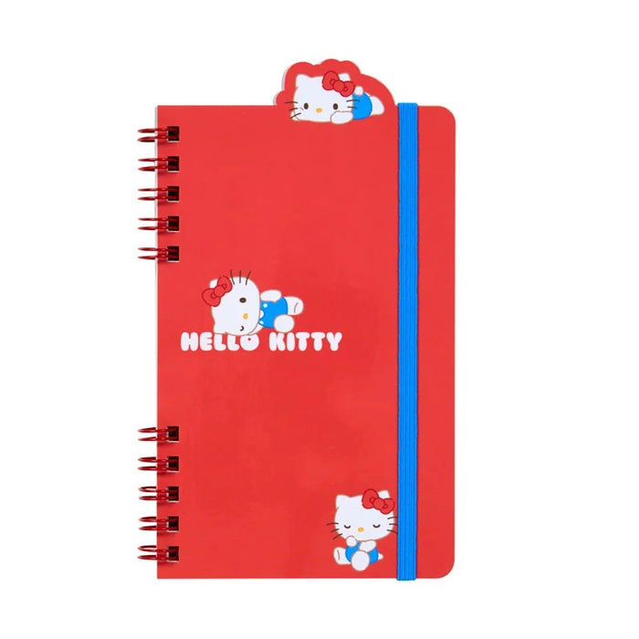 Hello Kitty Slim Double Spiral Notebook (Strike A Pose Series) Stationery Japan Original