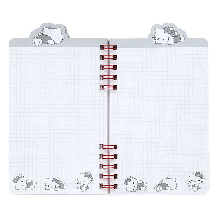 Hello Kitty Slim Double Spiral Notebook (Strike A Pose Series) Stationery Japan Original