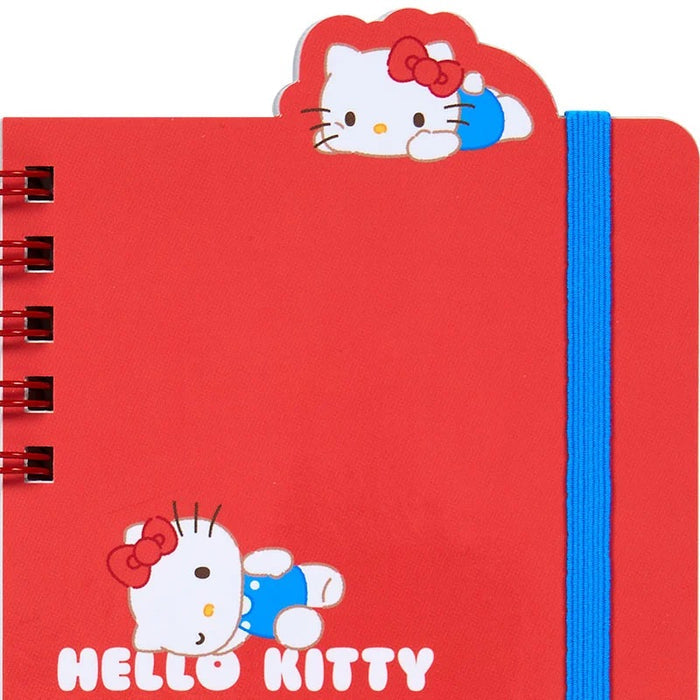 Hello Kitty Slim Double Spiral Notebook (Strike A Pose Series) Stationery Japan Original
