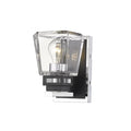 Jackson Chrome Matte Black 1 Light Wall Sconce - Wall Sconces
