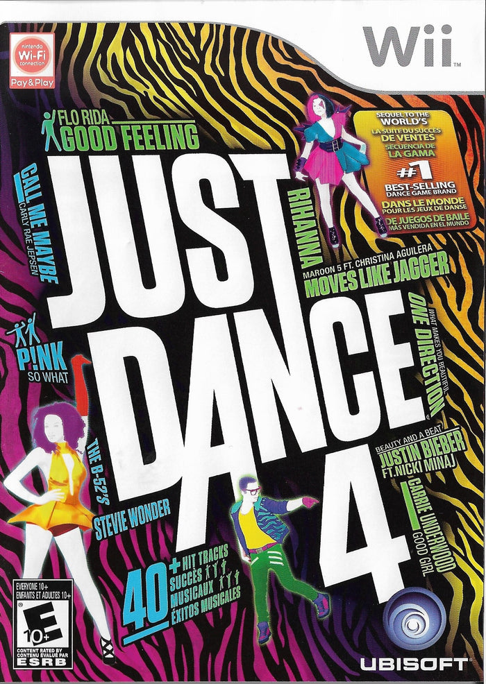Just Dance 4 Wii - Video Game - Used - CaveGamers