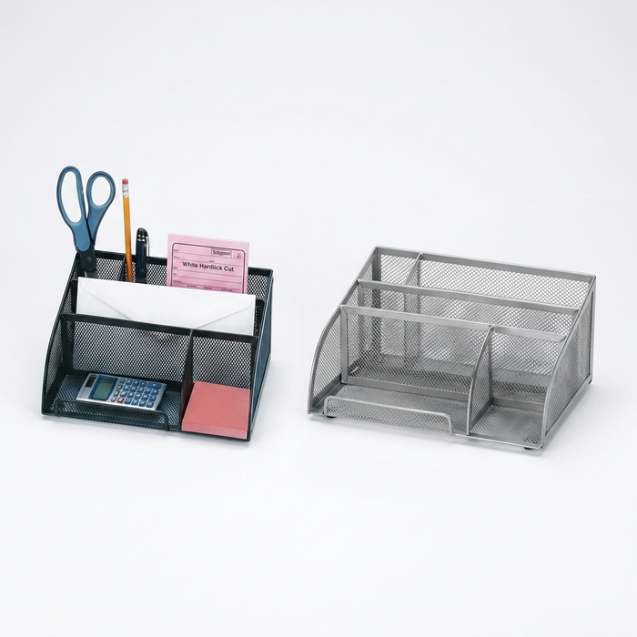 Kennedy Home Collection Mesh Desk Organizer 4-Pieces