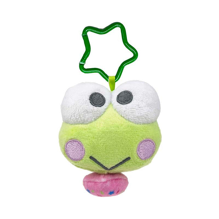 Keroppi Plush Measuring Tape Keychain Accessory Global Original
