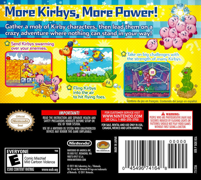 Kirby Mass Attack DS - Video Game - Used - CaveGamers - Image 2