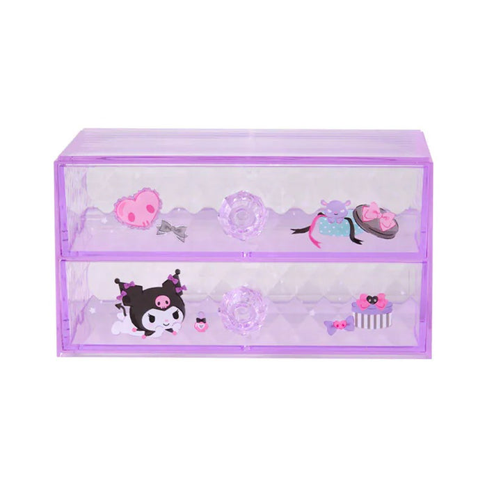 Kuromi Mini Storage Chest (Facets Room Series) Home Goods Japan Original