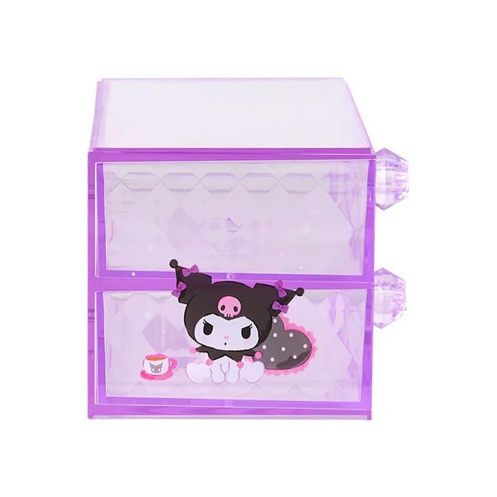 Kuromi Mini Storage Chest (Facets Room Series) Home Goods Japan Original