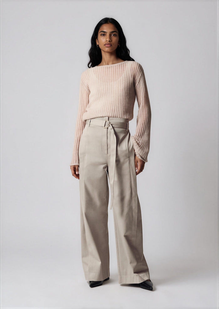 & Other Stories - Leon Trousers - Beige -