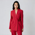 & Other Stories - Libby Wool Blazer - Red -