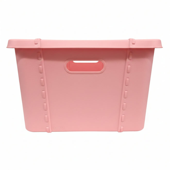 Life Story Pink Storage Basket with Lid